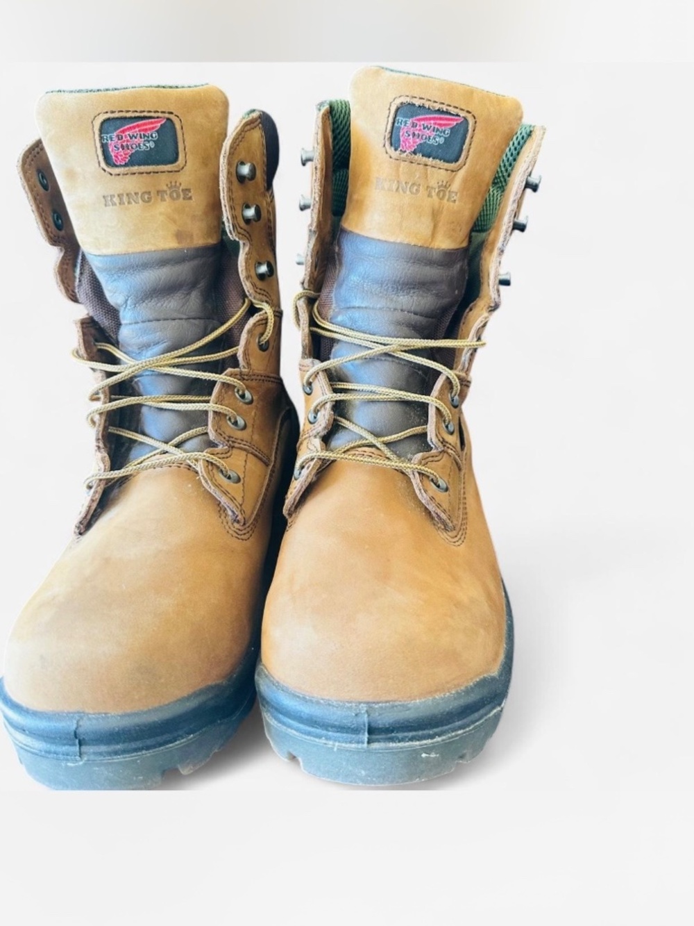 Red wing waterproof king toe boots